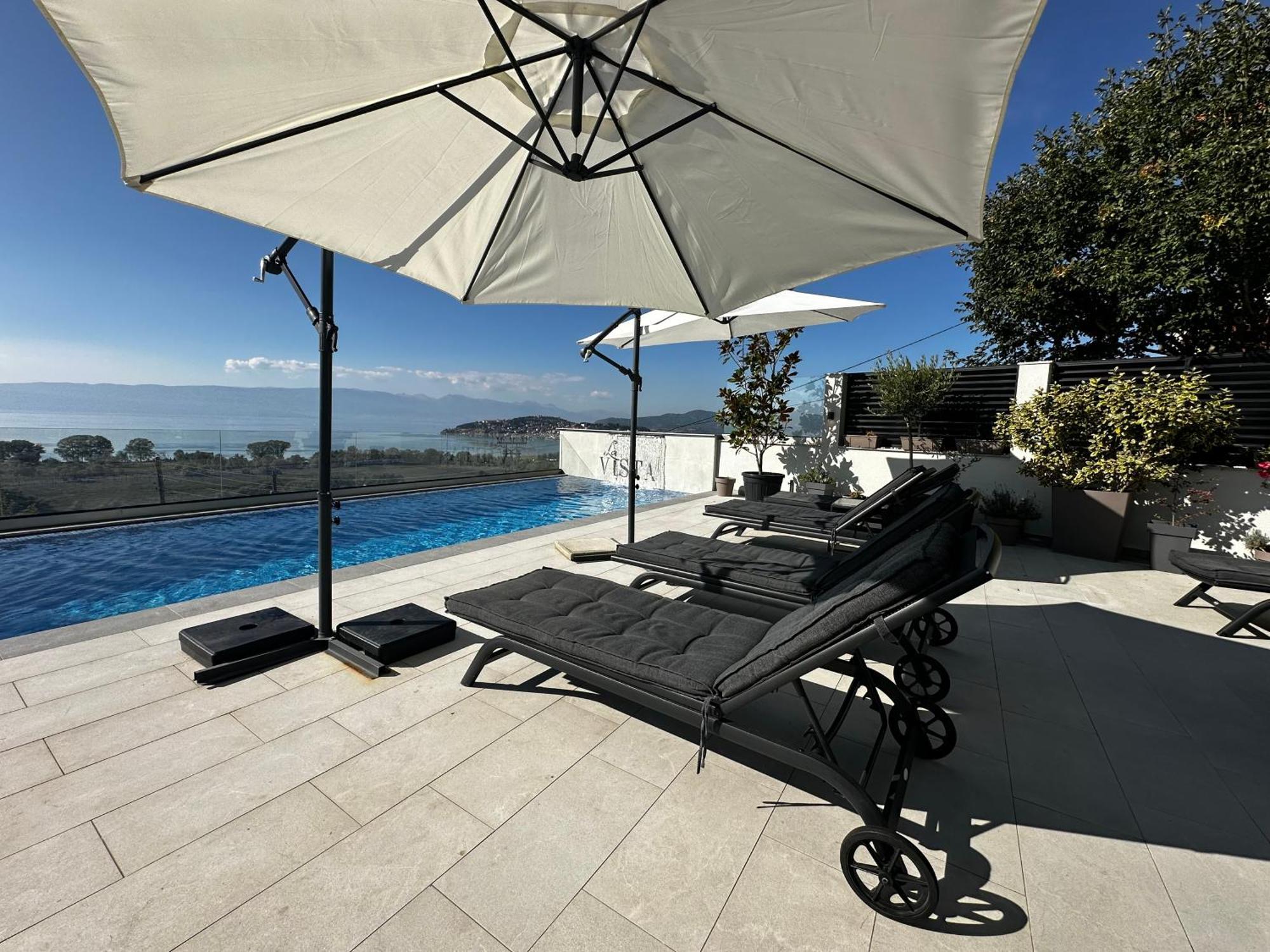 La Vista Luxury Villa Ohri Dış mekan fotoğraf