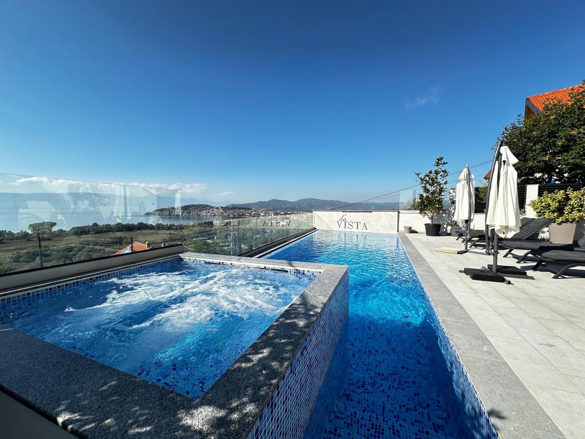 La Vista Luxury Villa Ohri Dış mekan fotoğraf