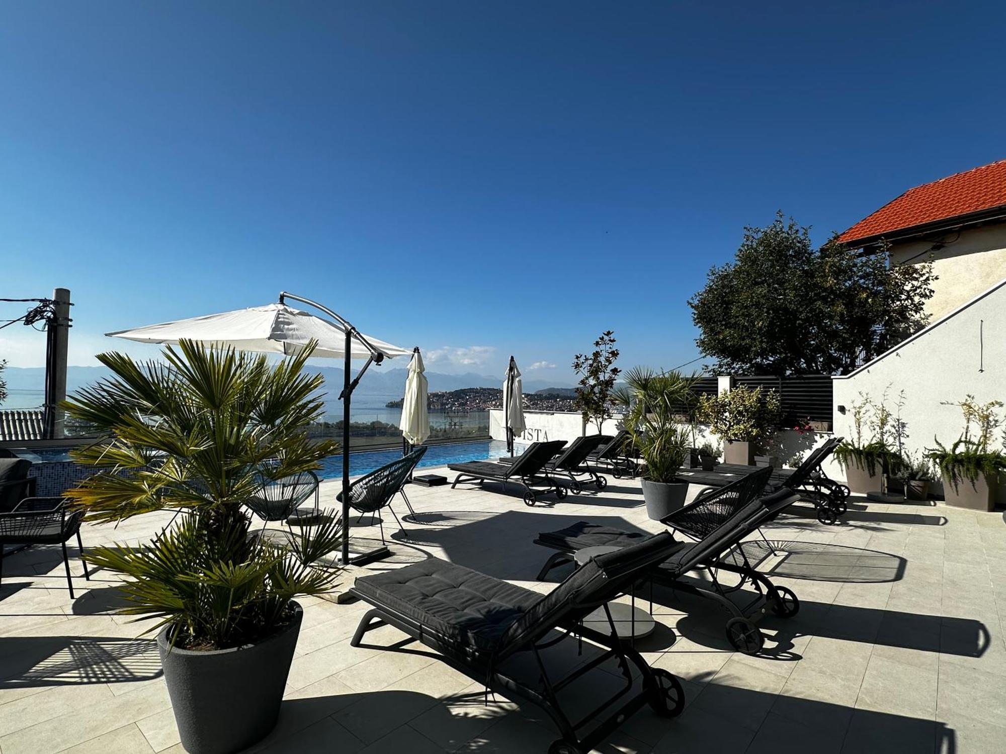 La Vista Luxury Villa Ohri Dış mekan fotoğraf
