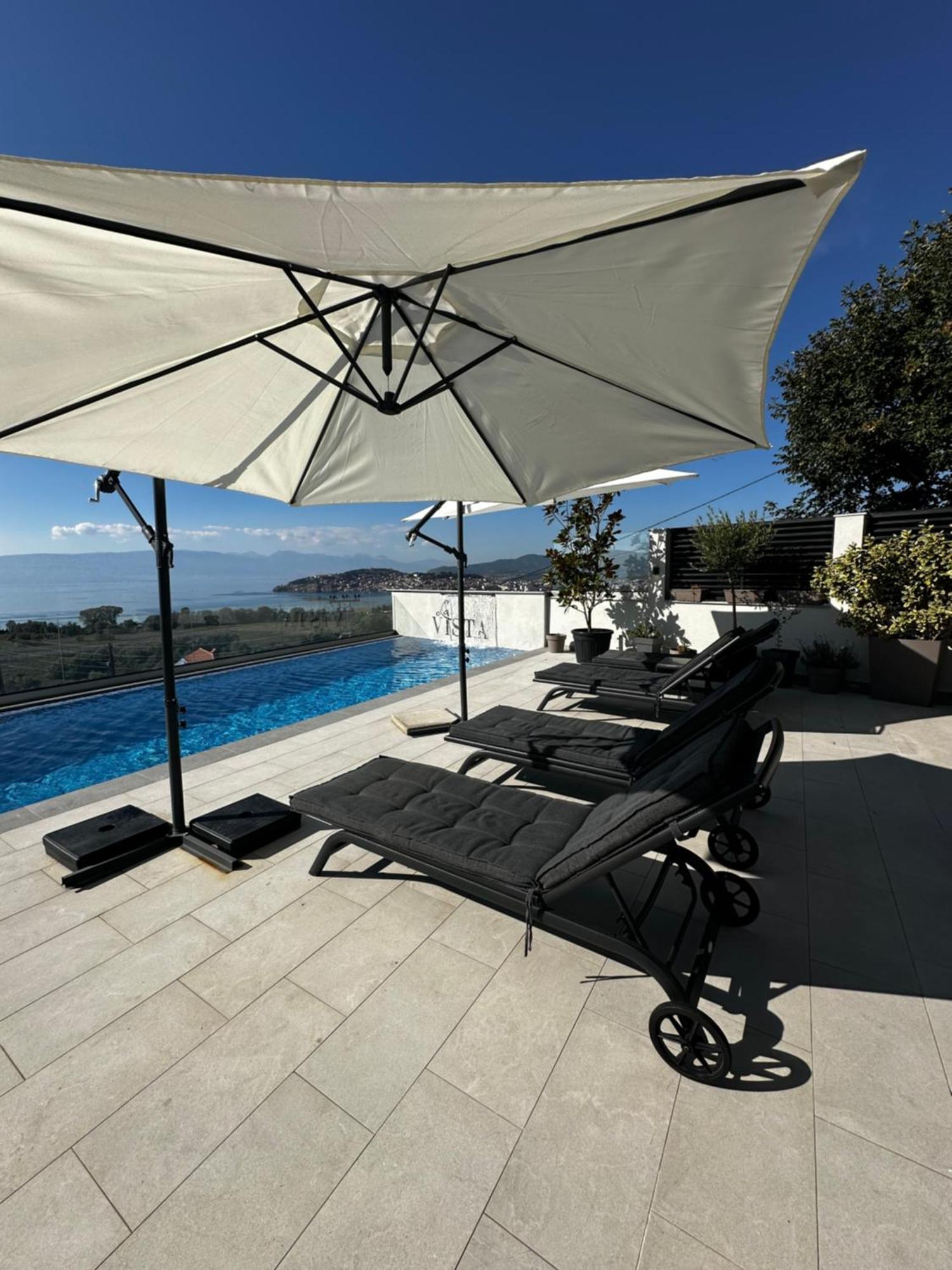 La Vista Luxury Villa Ohri Dış mekan fotoğraf