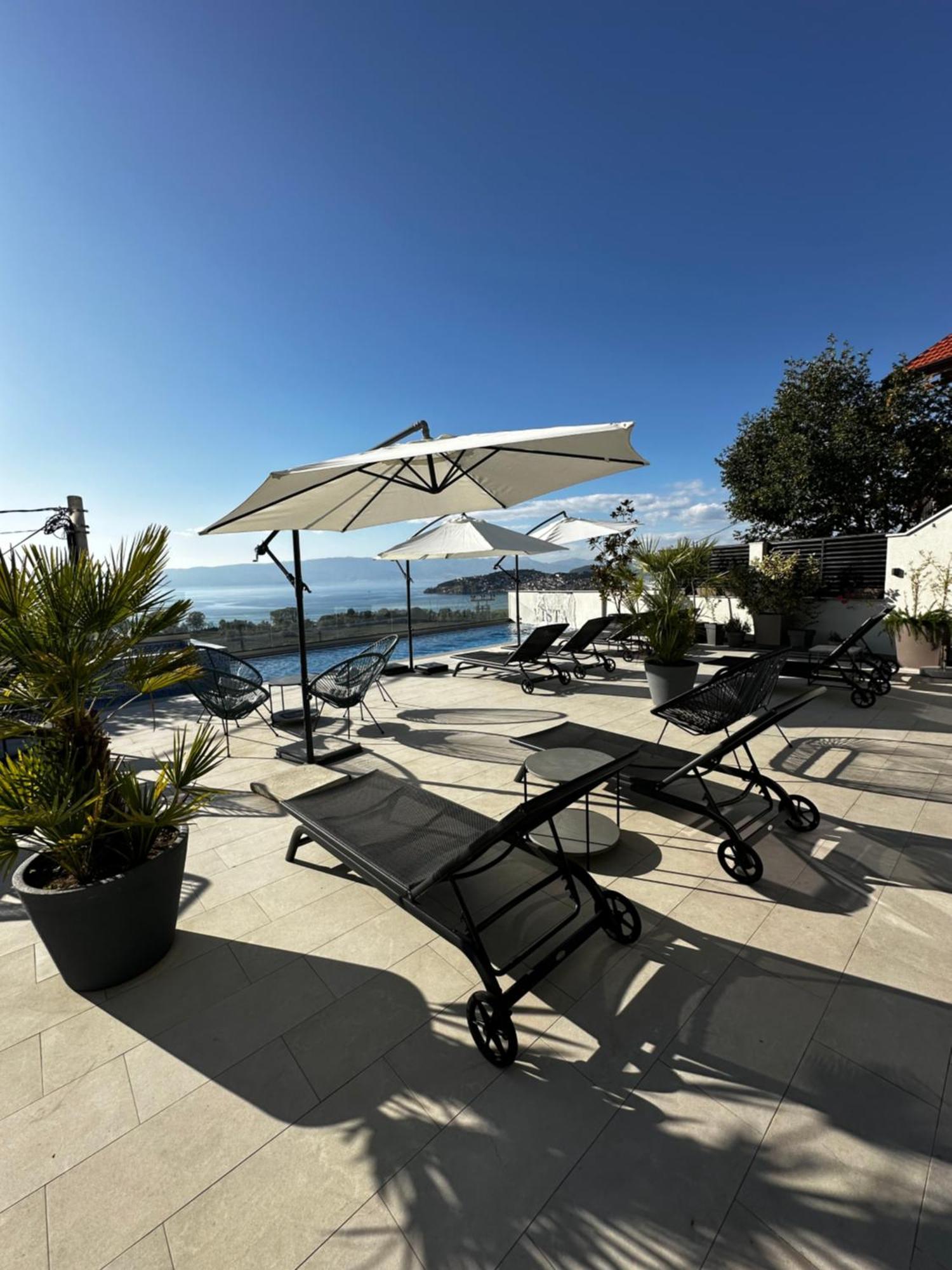 La Vista Luxury Villa Ohri Dış mekan fotoğraf