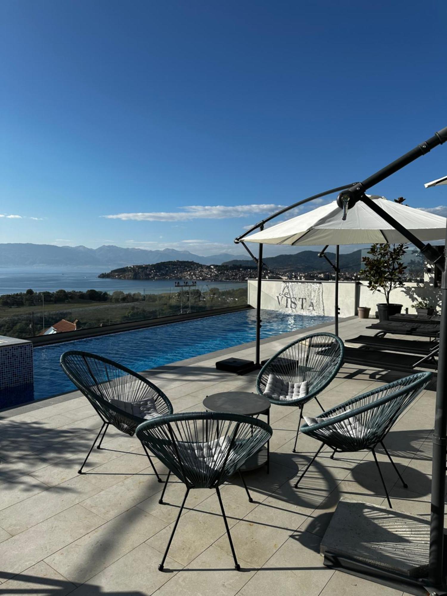 La Vista Luxury Villa Ohri Dış mekan fotoğraf