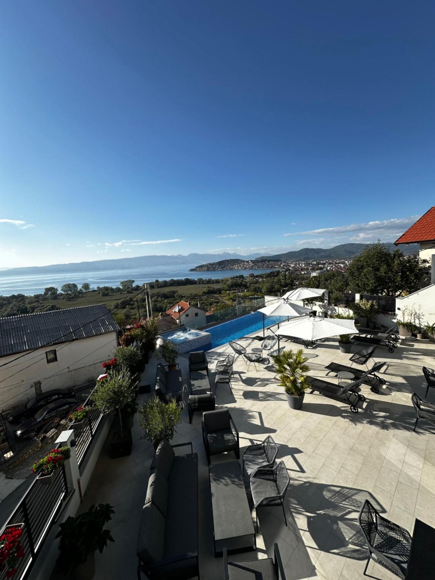 La Vista Luxury Villa Ohri Dış mekan fotoğraf