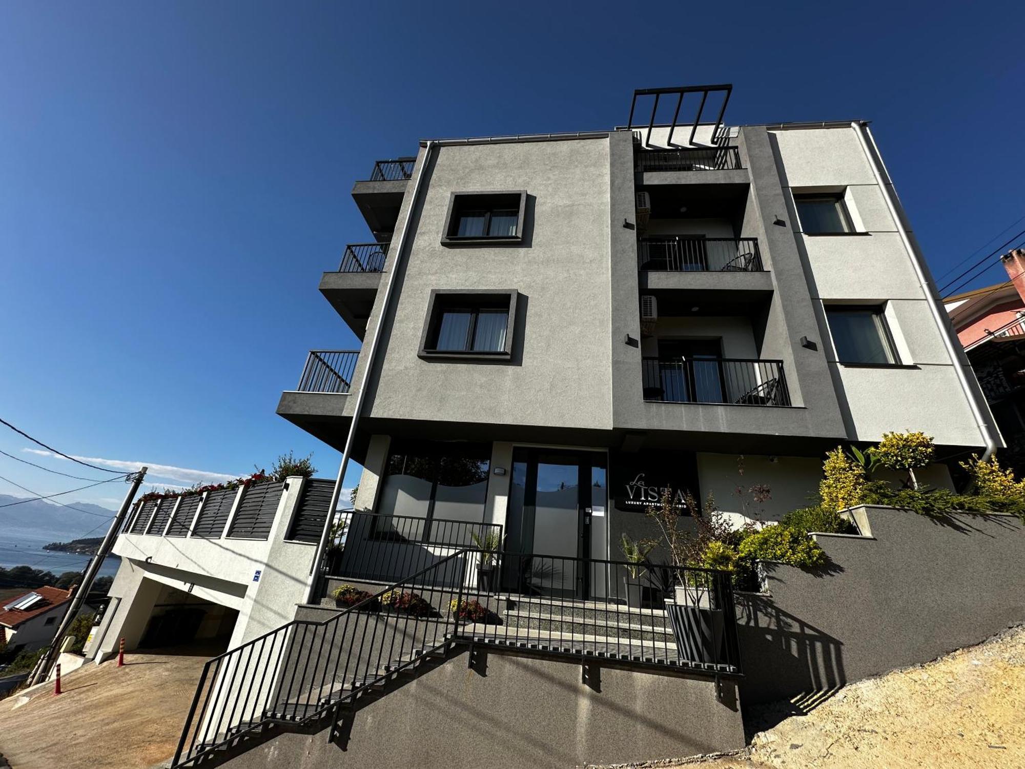 La Vista Luxury Villa Ohri Dış mekan fotoğraf