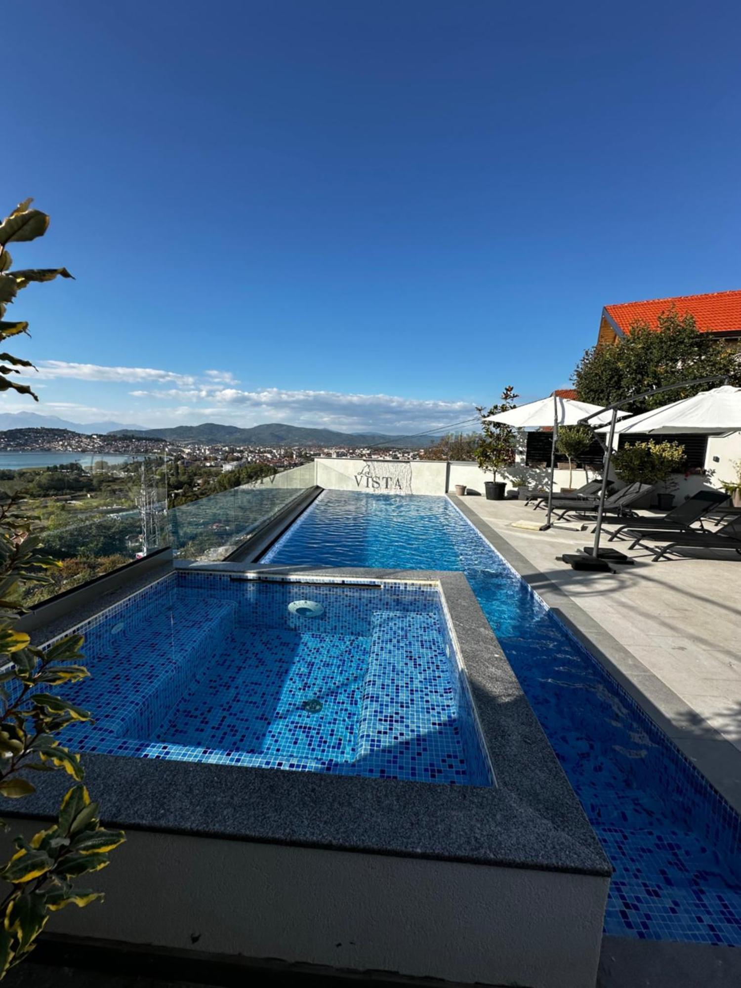 La Vista Luxury Villa Ohri Dış mekan fotoğraf