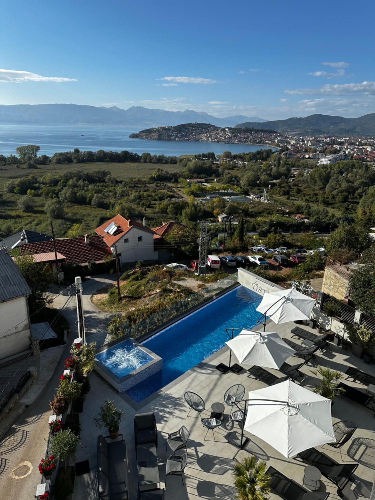 La Vista Luxury Villa Ohri Dış mekan fotoğraf