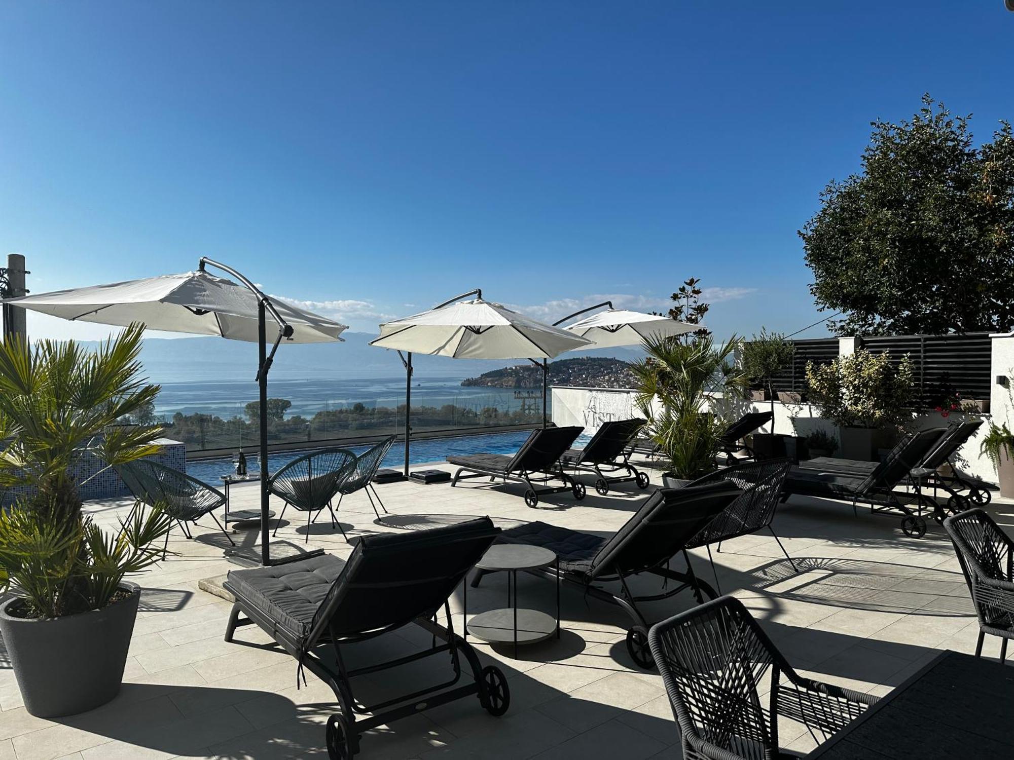 La Vista Luxury Villa Ohri Dış mekan fotoğraf