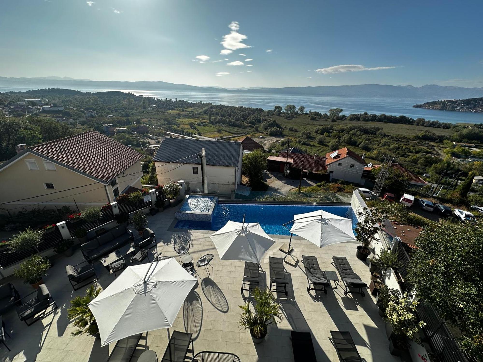 La Vista Luxury Villa Ohri Dış mekan fotoğraf