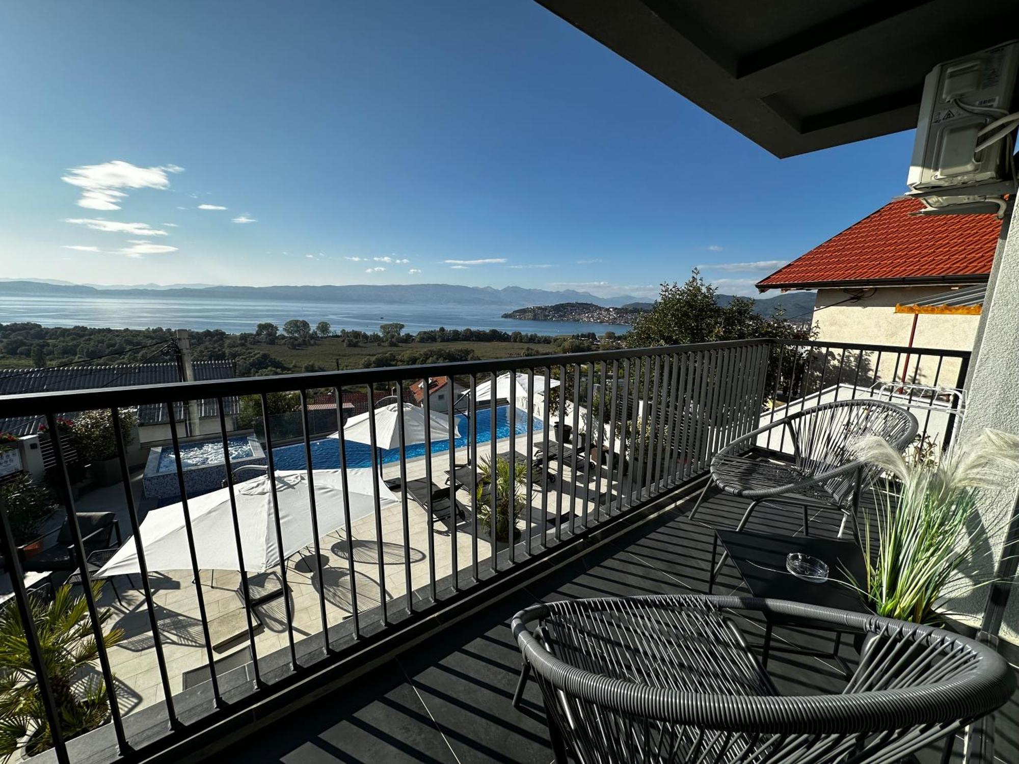 La Vista Luxury Villa Ohri Dış mekan fotoğraf
