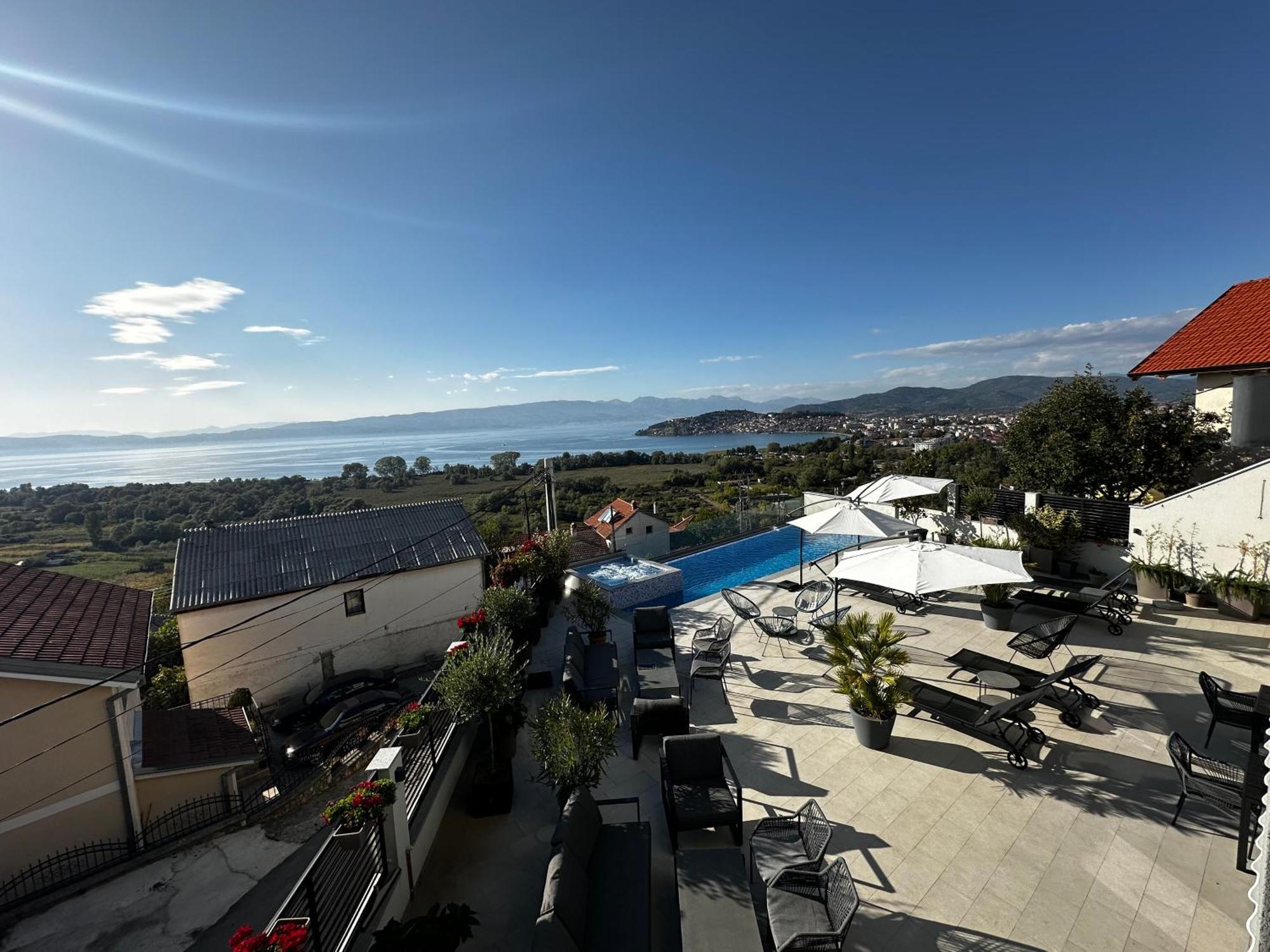 La Vista Luxury Villa Ohri Dış mekan fotoğraf