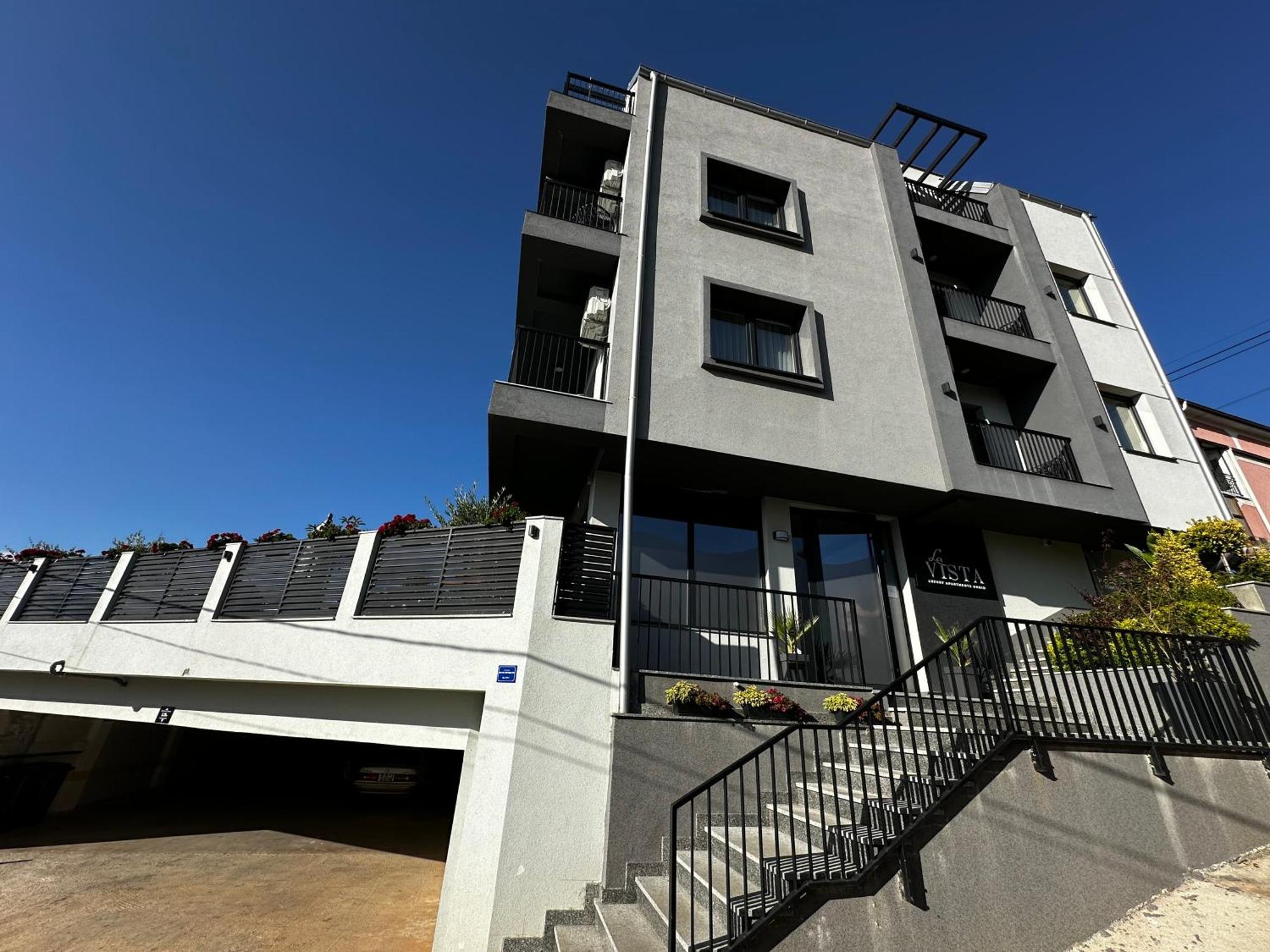 La Vista Luxury Villa Ohri Dış mekan fotoğraf