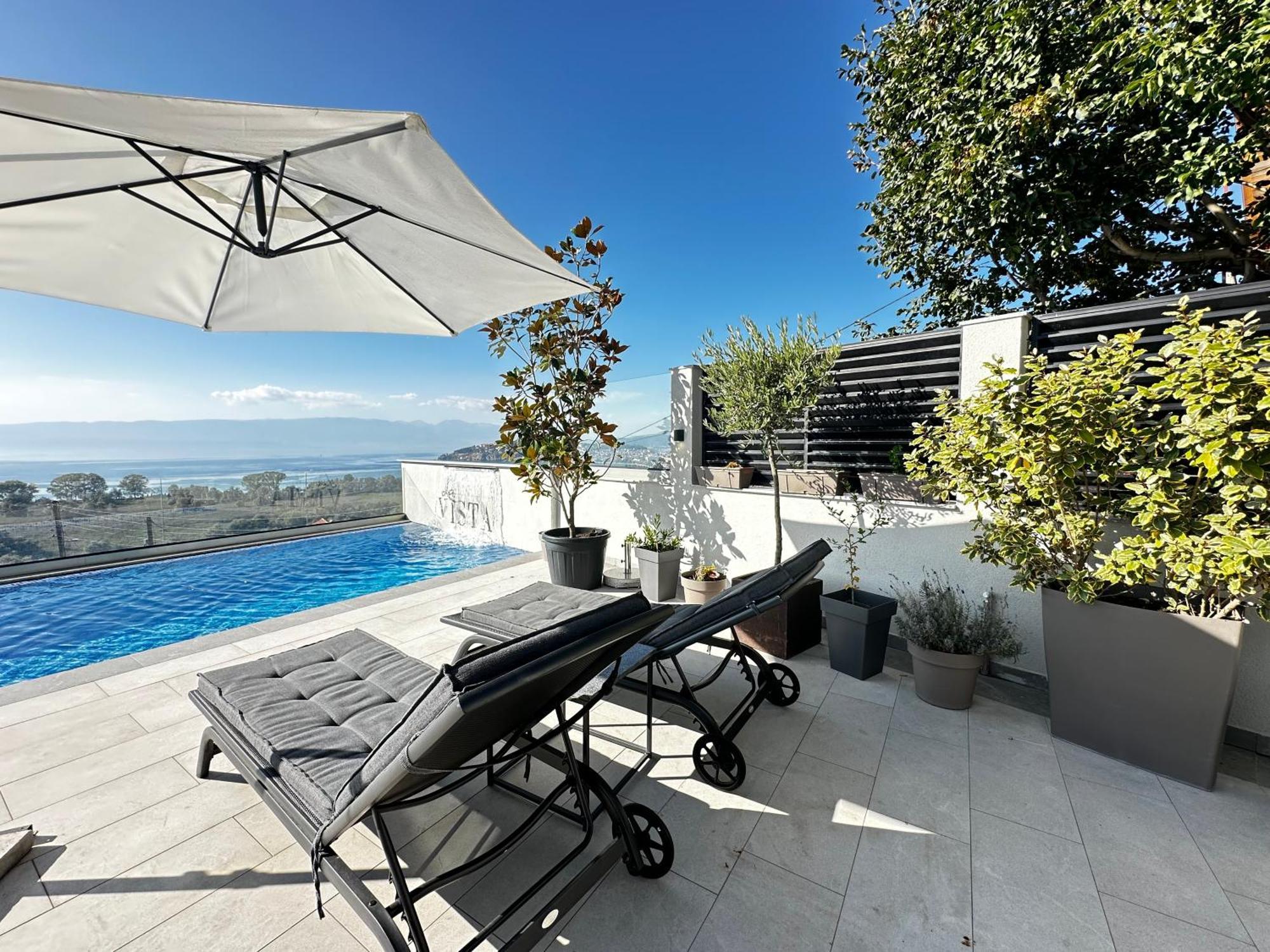 La Vista Luxury Villa Ohri Dış mekan fotoğraf