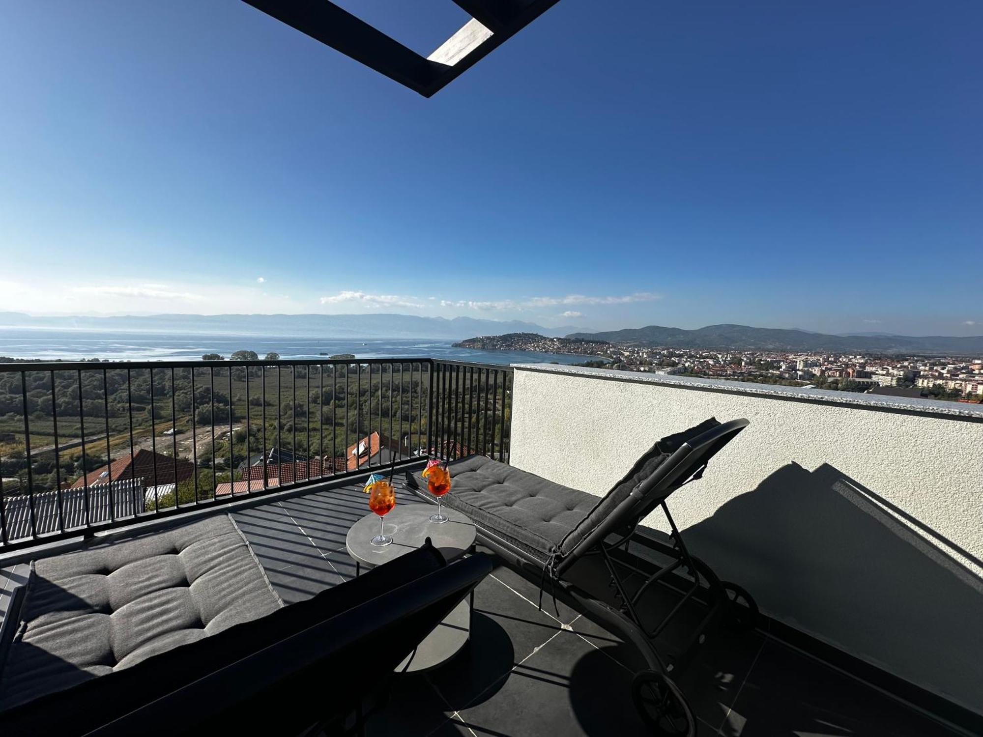 La Vista Luxury Villa Ohri Dış mekan fotoğraf